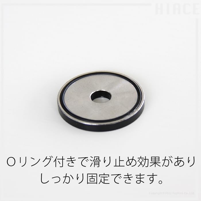 Hiace K-Z-263-HIAB Heckwischerloses Kit, Serie 200, Typen 1 bis 5, Wischerlos, Schwarz, Glänzend,