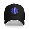 Personalized Star Of Life Baseball Cap Hip Hop Women Unisexs Adjustable Paramedic Medical Dad Hat Summer