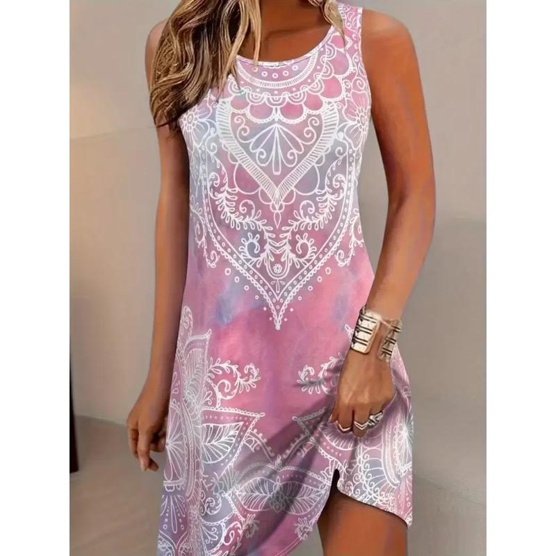 3D Printed  dress summer new women's