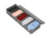 Foldable Under-Bed Storage Box: Dustproof, Transparent, Divided Clothes Organizer