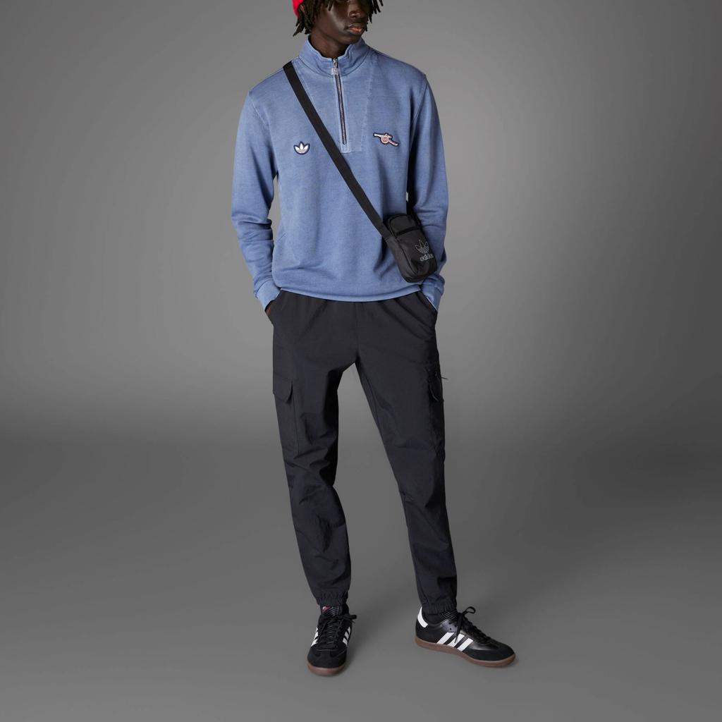 adidas Originals Free Shipping With AdiClub Arsenal Terrace Icons Half Zip Top JF0564