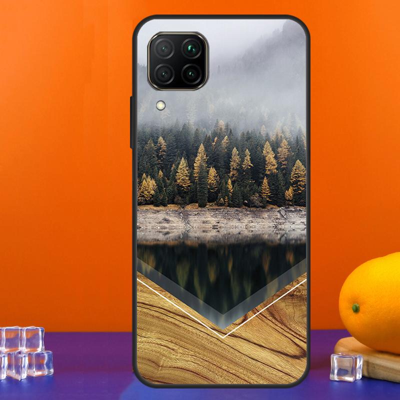 Forest Geometry Wood Nature For Huawei Nova 9 10 SE 5T 12i 12s 11i Y91 Y90 Y60 Y70 Y72 Y61 P60 Pro P20 P40 P30 Lite Case