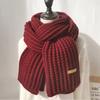 Sciarpa Invernale Donna Uomo Spessa Lavorazione a Treccia Wrap Lunga e Robusta Calda Sciarpa per Viaggio Ufficio Calde Sciarpe in Cashmere Foulard