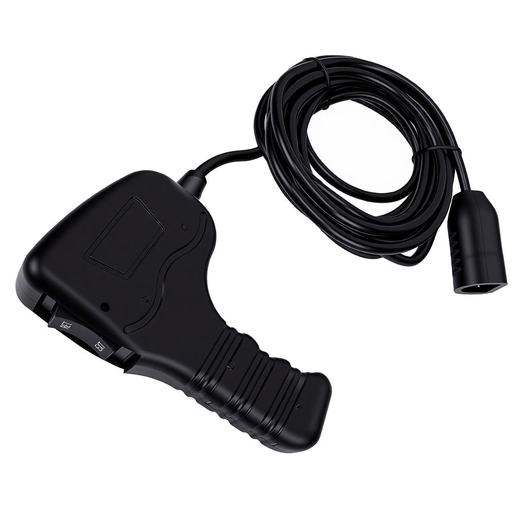 Plug In Truck Winch Remote Controller Handheld 83665 Replacement for WARN M8000 M12000 VR12000 with 12ft D Shape Cable