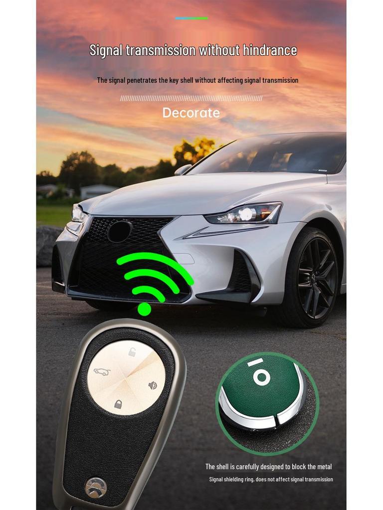 NIO ES6/EC6/ES8 Premium Autoschlüssel Schutzhülle (Modell 2020)