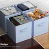 Foldable Storage Box, Home Wardrobe, Clothing and Toy Storage Box, Cube Storage Box, Medium-sized Decorative Storage Basket