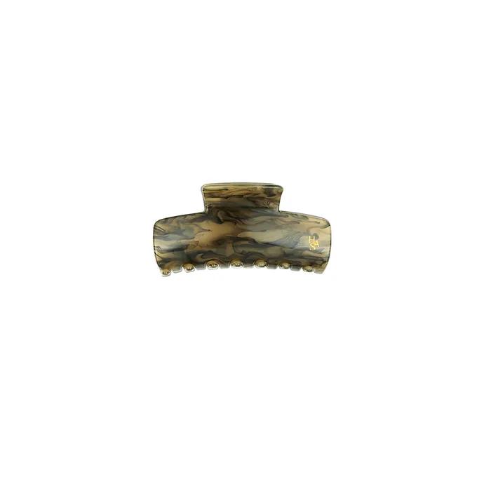 HDM018 Marbling square hair clip
