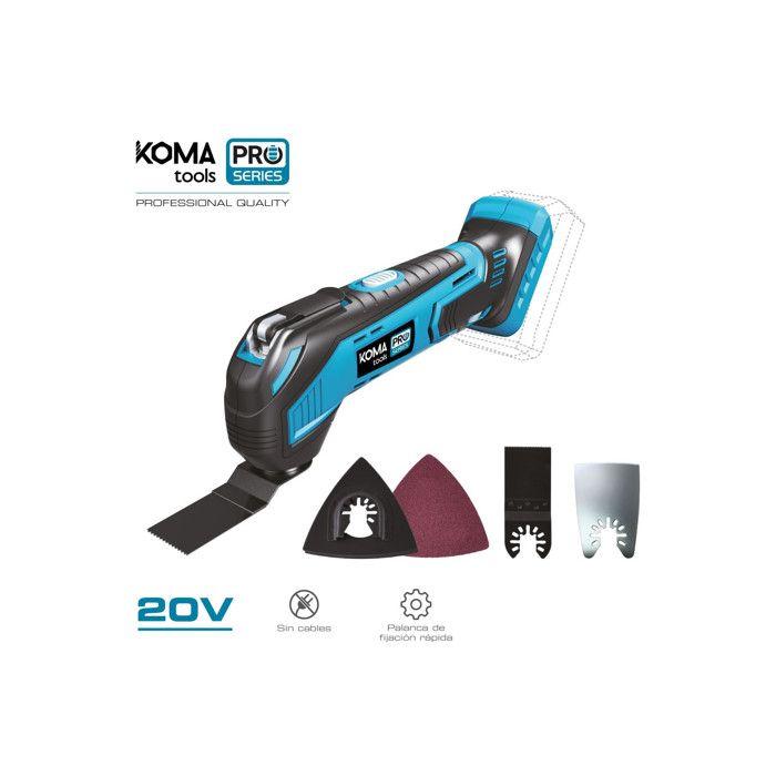 Multi-outils - KOMA TOOLS - 20V - sans batterie - sans chargeur - 08765