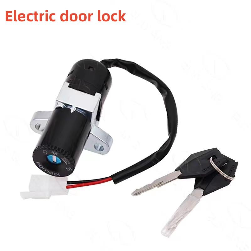 For CFMOTO CF Moto CF250NK 250-A / 250-6 250 NK 250NK Motorcycle Ignition Switch Gas Cap Key Set Accessories 2017-2021