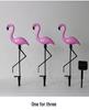 Solar LED Flamingo Gartenleuchte – Dekorative Außen-Bodenleuchte für den Hof