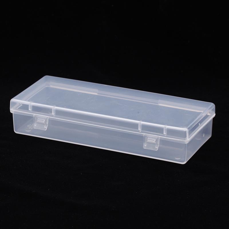 Transparent Rectangular PP Storage Box for Small Items
