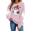 Women's Fashion Casual Halloween Hooded Sweatshirt for Festive Occasions