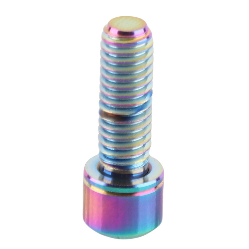 New Titanium Alloy Titanium Tapered Head Bolt Screw With Washer For Mountain Bicycle