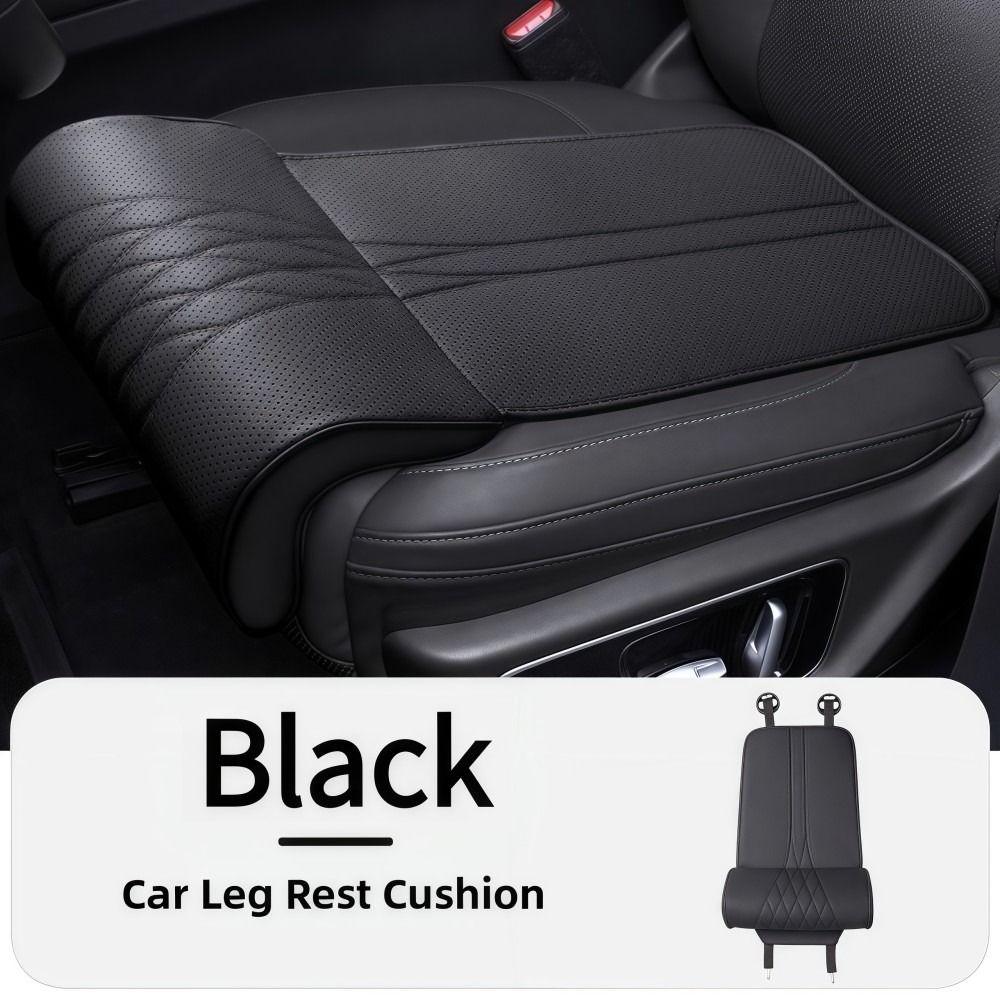 Estensione Sedile in Memory Foam Cuscino per Gambe Estensione Sedile in Pelle Poggiagambe Lunga Guida