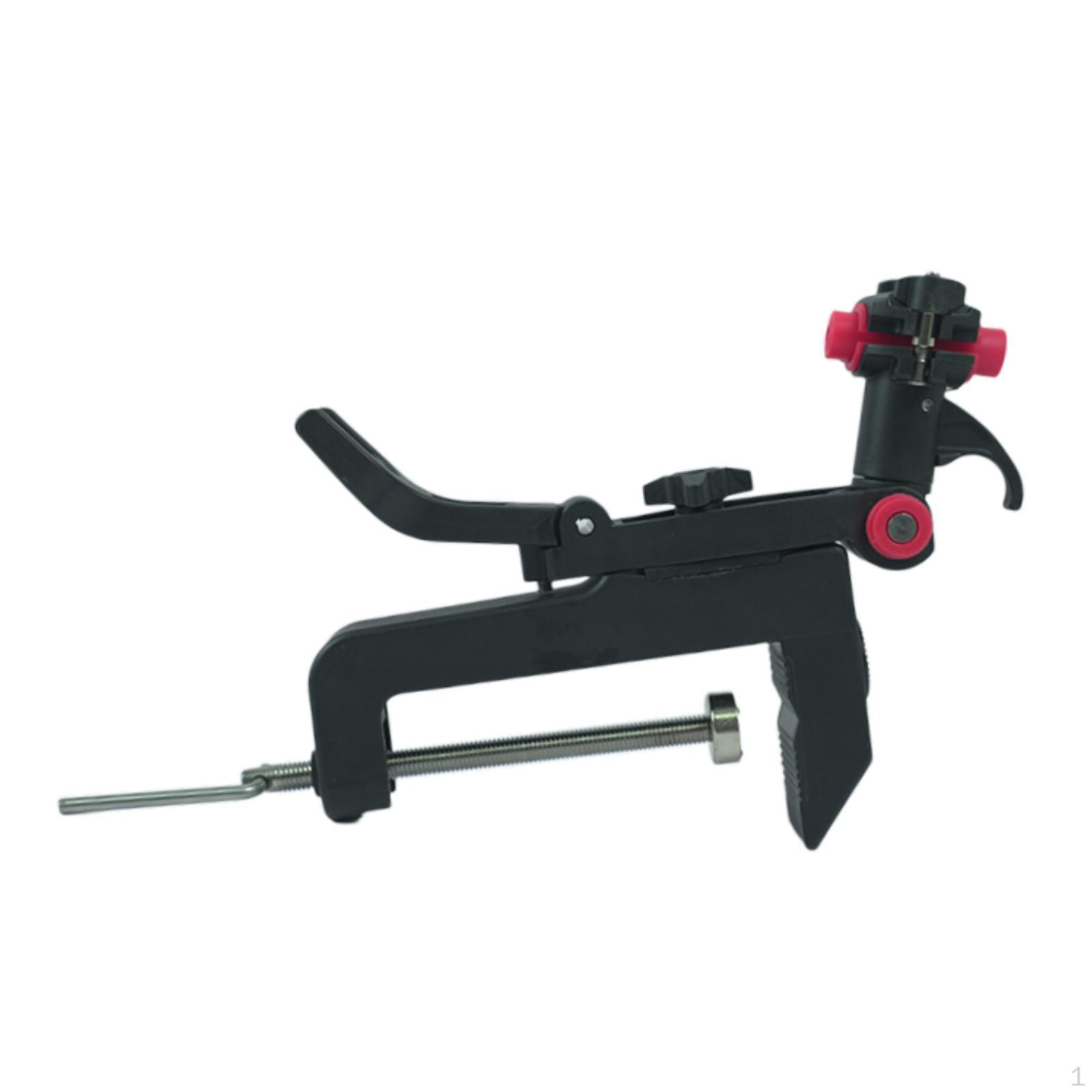 

Fishing Rod Holder Rack Gear Mount on Horizontal or Vertical Side Gift 360° Adjustable