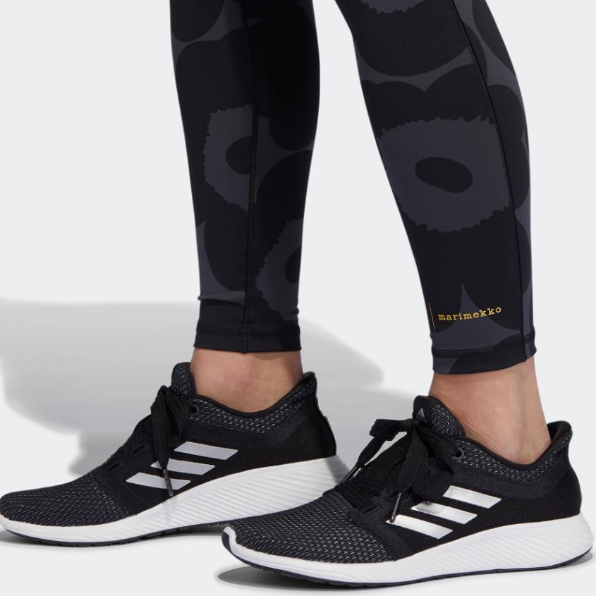 Adidas Marimekko Potisk Fitnessový Trénink Dlouhé Kalhoty Dámské Spodky Černá HA3377
