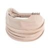 Women's Solid Color Elastic Yoga Headband - Wide, Sweat-Absorbing Sport Macaron Design