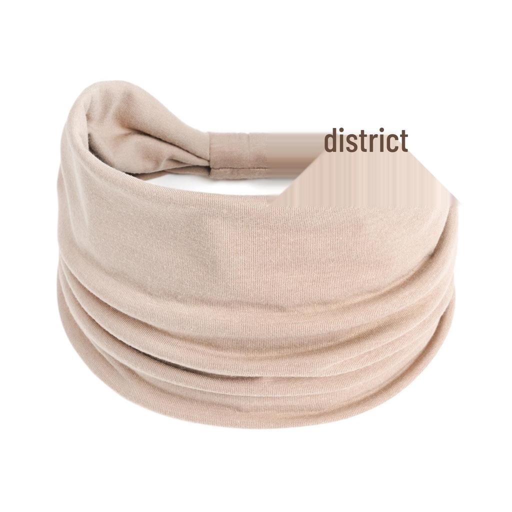 Women's Solid Color Elastic Yoga Headband - Wide, Sweat-Absorbing Sport Macaron Design
