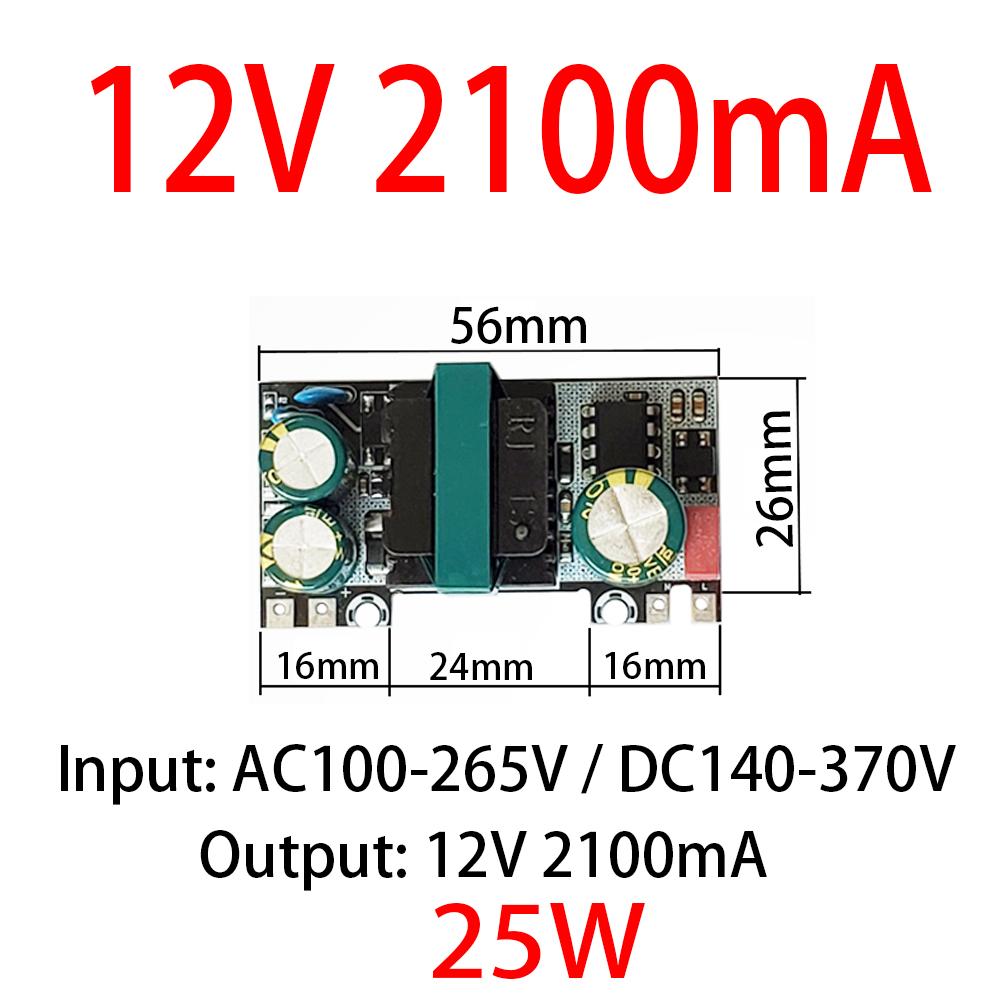 AC-DC 5V6V10V12V24V 450//800/1000/2100mA 5W Precision Buck Converter AC 220V To 5V DC Step Down Transformer Power Supply Module