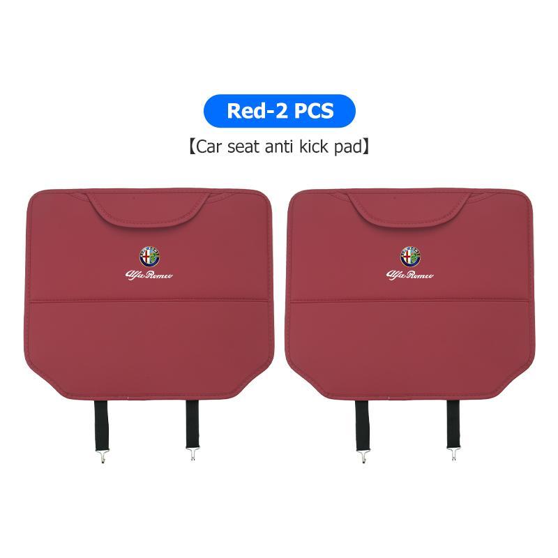 BQVLT1 Car Anti-dirty Pad Seat Back Protective Mat Anti Kick Pad Car Accessory For Alfa Romeo Giulietta 940 2010-2014 2015 2016 2017