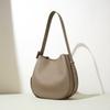 Commuter Wide Shoulder Strap Premium Simple Shoulder Bag Large Capacity Tote Niche Leather Messenger Women's Bag Bucket Bag 2025