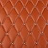 100X158Cm Pvc Faux Leather Fabric Synthetic for Sewing Bag Shoes Sofa Car Sponge Quilted Embroidered Car Interior Material Trims