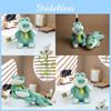 Cartoon Green Cute Sitting Crocodile Plush Toy Pendant For Bag Decoration