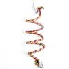 Cotton Rope Chewing Bar Parrot Swing Climbing Standing Toys with Bell Bird Supplies
