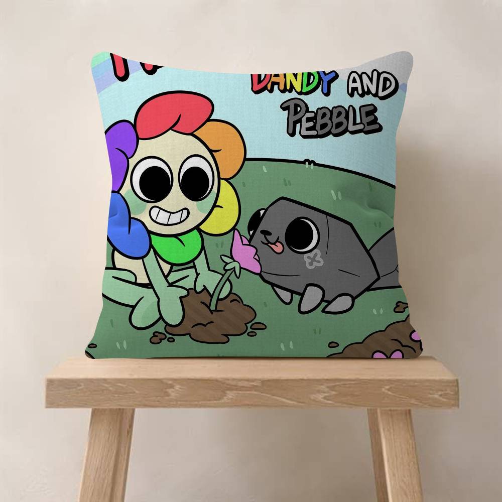 Popular Game DDandys World Pillow Gift Home Office Decoration Pillow Bedroom Sofa Car Cushion CoverPillow Case