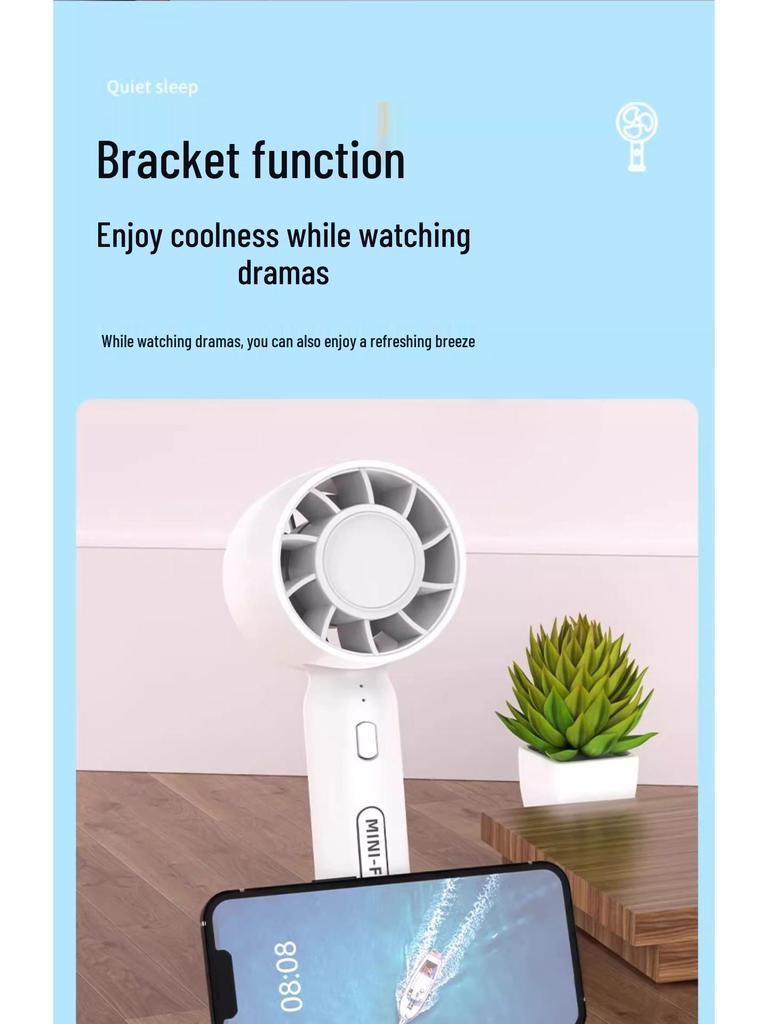 Tragbarer Mini-USB-Leiser Tischventilator für den persönlichen Gebrauch