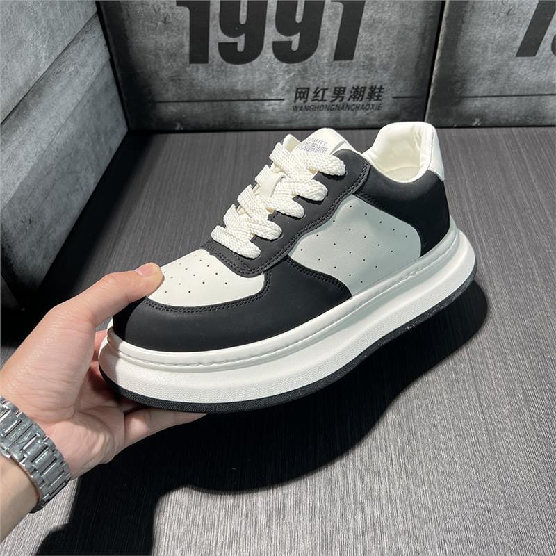 Autumn and winter new sports shoes high-end thick baseplate shoes 38