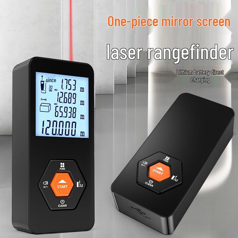 High-Precision Handheld Laser Rangefinder & Infrared Tape Measure