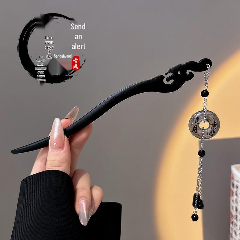 Tassel Flower Hairpin: Elegant Chinese Style Hanfu & Qipao Hair Accessory for Women