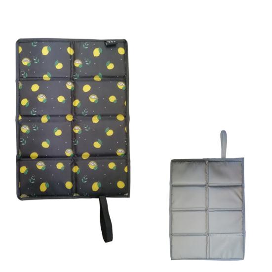 Camping Folding Mat Extra Soft Waterproof Compact Size Exquisite Pattern Collapsible Polyester Moisture-proof Cushion Hiking Picnic Seat Mat