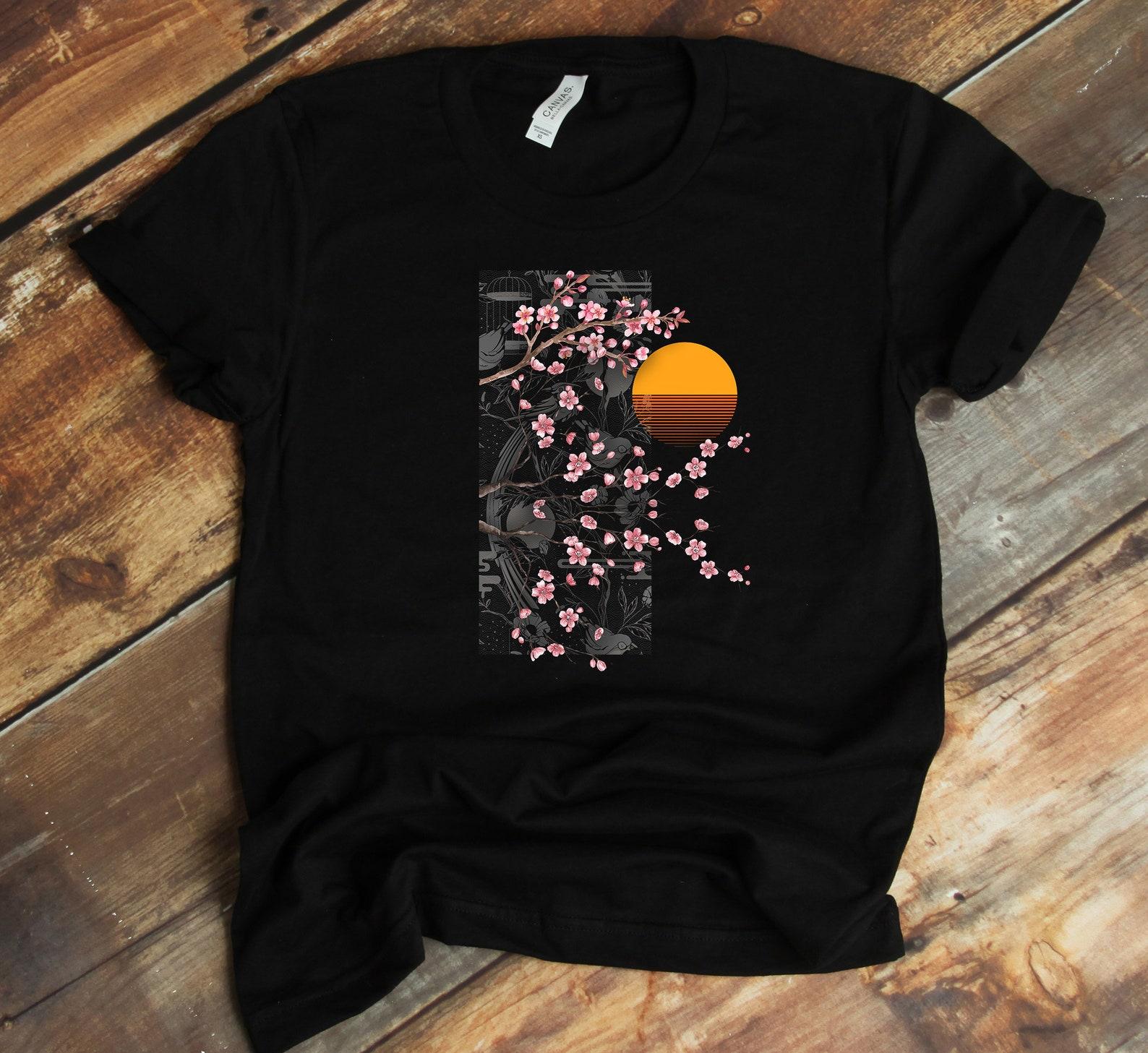 Sakura T-Shirt - Cherry Blossom - Japanese Flower - Spring - Hanami S