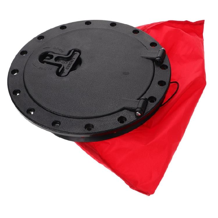 Deck Hatches Cover Waterproof Round Hatches Cover Plastic Deck Cover Deck Inspection Plate for Marine Boats Kayaks Canoes