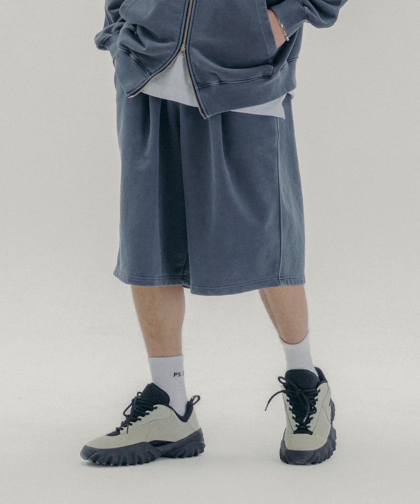 PSSHOPPER Pigment Wide Shorts [Navy]