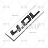 Car Styling 3D Metal Chrome Zinc Alloy Adhensive Emblem 4.0L 4.6L 4.7L 5.0L 5.3L 5.7L Body Trunk BHDTR Fender Badge Accessory