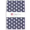 KOMESICHI Irodori Small Pattern Tenugui Navy Blue Set Set of 33 X 88cm (Tenugui) B, Anti-Fray Finish, 3, Approx.