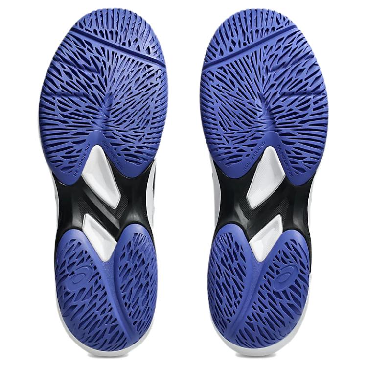 Asics Game FF Kényelmes Divatos Tartós Lélegző Alacsony Szárú Teniszcipő Férfi Sneaker Fekete Fehér 1041A489-001