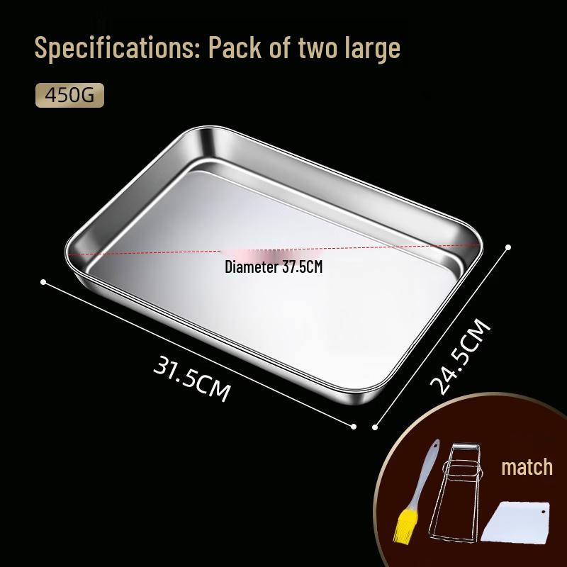 Stainless Steel Rice Noodle Steaming Tray Set