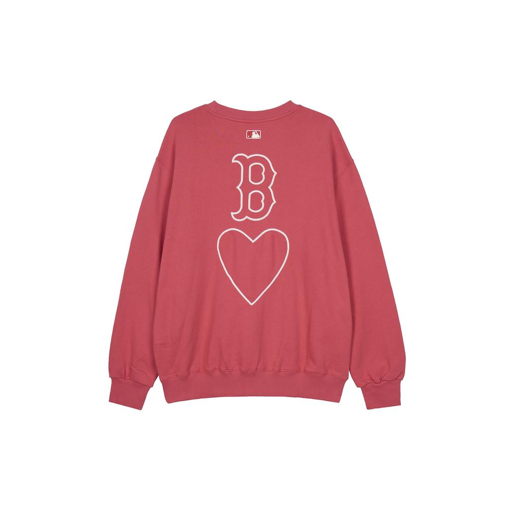 MLB Sweatshirts Unisex Red Crew Neck Moderate Regular 3AMTH0314-43RDS