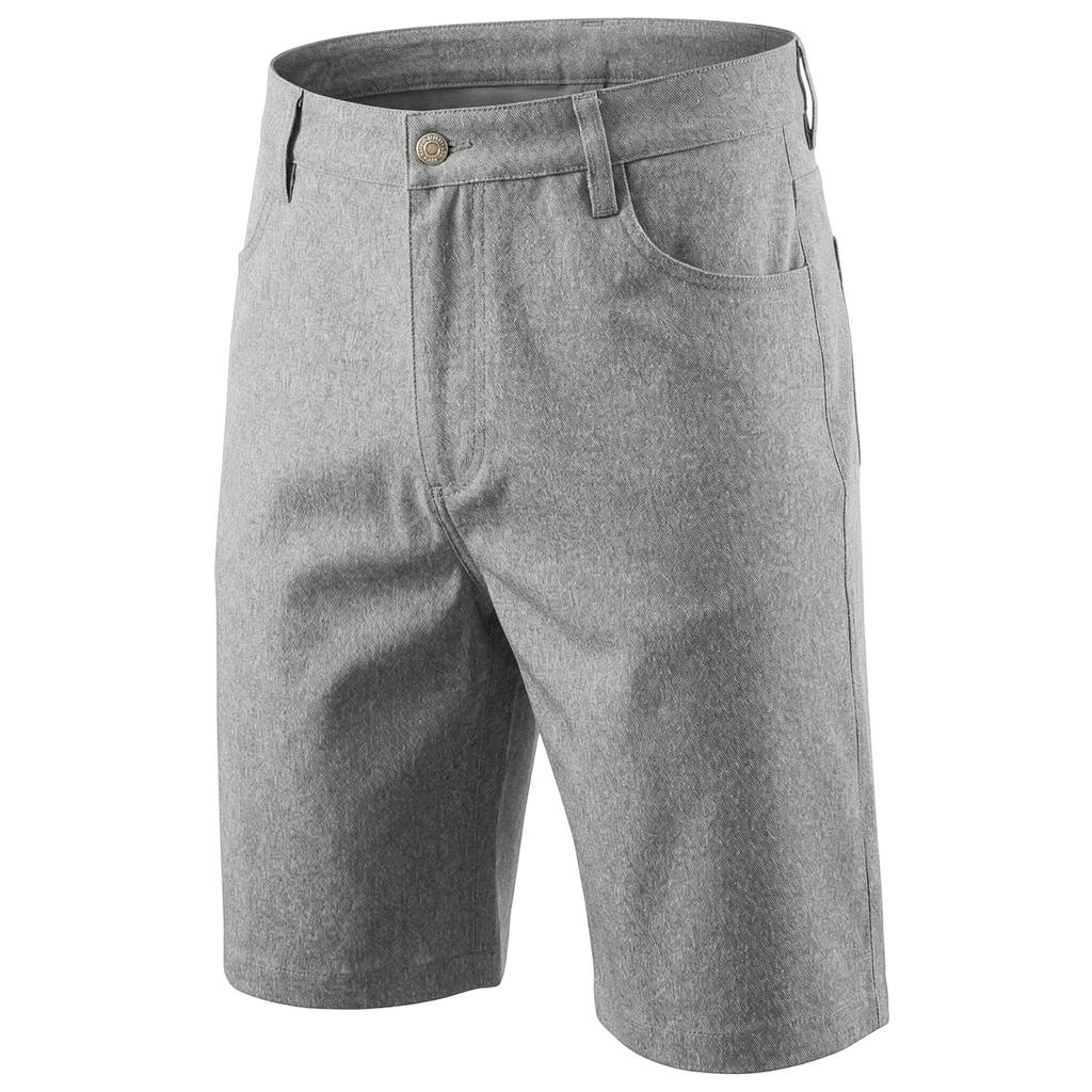 Men Denim Shorts Classic Fit Button Fly Five Pockets Durable Material Casual Summer Wear for Everyday Use