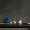 Ceramic Quick Tea Cup One Pot Two Cups Ceramic Portable Storage Bag Kung Fu Tea Set
