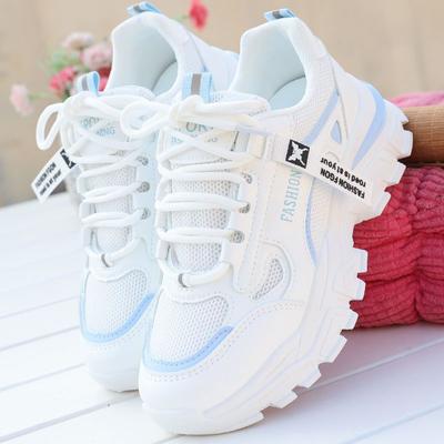 Sapatos Casuais Femininos Novos de Primavera e Verão Sapatos Femininos Esportivos e Respiráveis da Moda