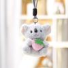 Chaveiro de Pelúcia de Elefante Para Meninas Decoração de Animal Fofa Presente
