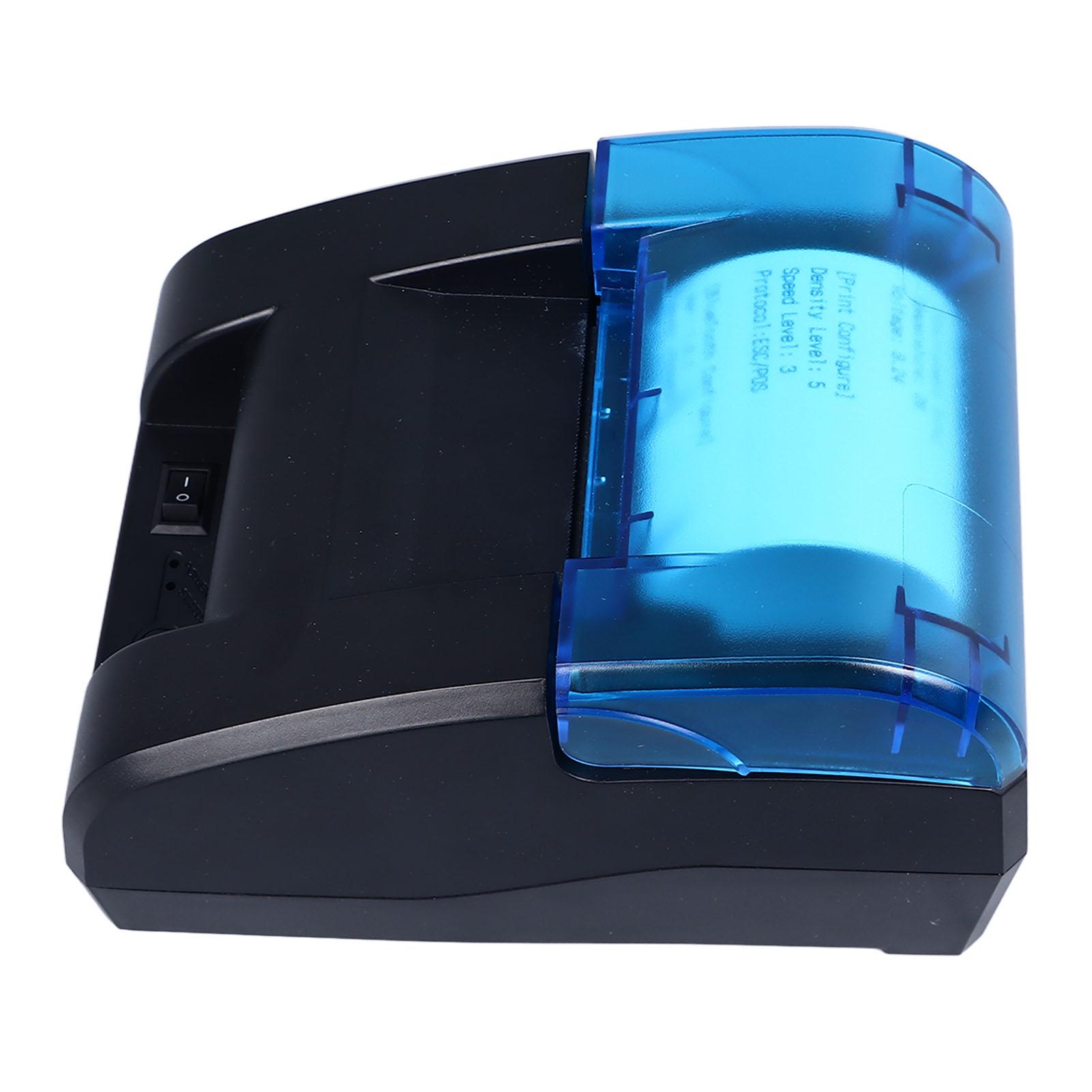 

58 мм термопринтер BT USB соединение 70 мм высокоскоростной простой в эксплуатации принтер этикеток для доставки US Plug