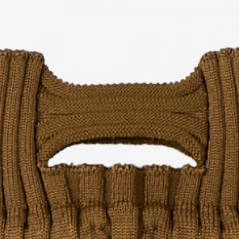 Pleatsmama Mini Crossbow Bag Camel