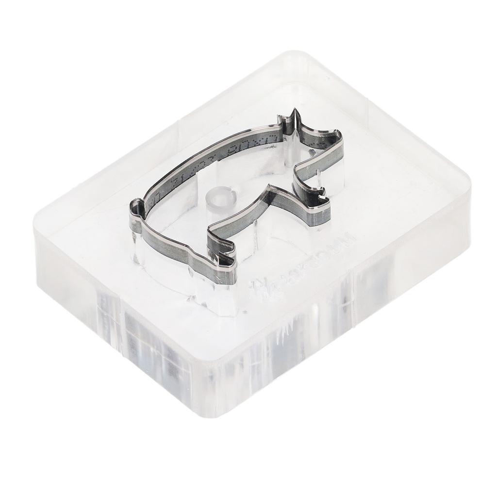 Schweinchenform Hohlstanzform Legierter Stahl Stanzstempel Form mit Acrylbasis für DIY Handarbeiten