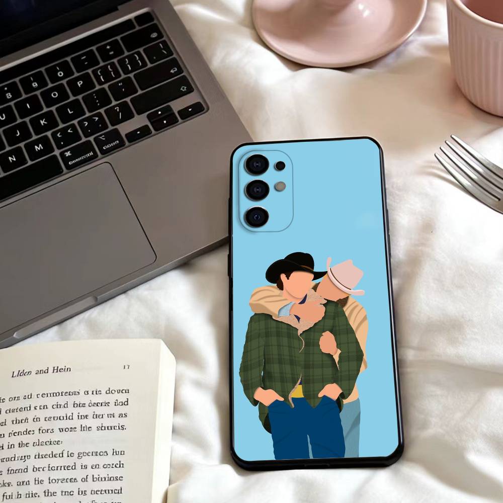 

Movie Brokeback Mountain Phone Case For Samsung S25,24,23,22,30,21,10,9,Ultra,Plus,Lite,FE,4,5 G Soft Black Case Samsung S24fe